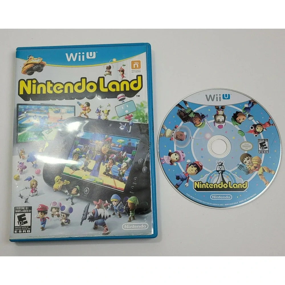 NINTENDOLAND - NINTENDO WII U GAME - GAME & CASE‎